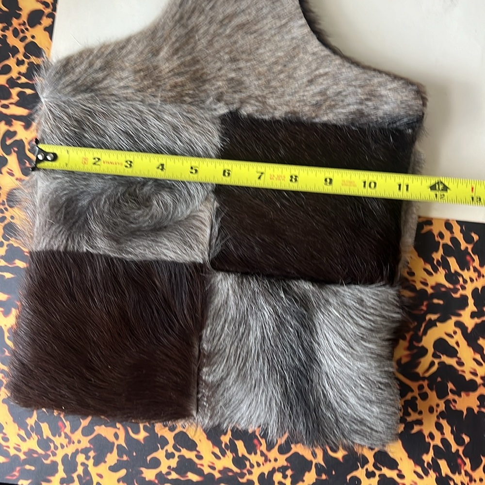 •⬇️FINAL PRICE⬇️NO OFFERS FIRM⬇️VINTAGE GENUINE FUR BAG BOHO FESTIVAL• - Picture 13 of 15